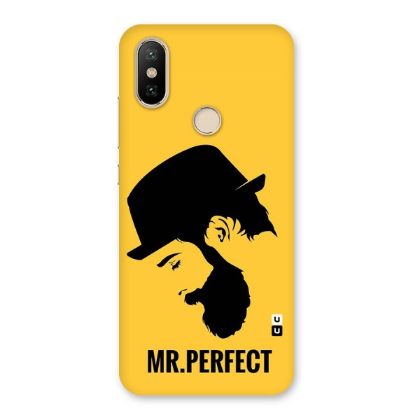 Mr Perfect Back Case for Mi A2