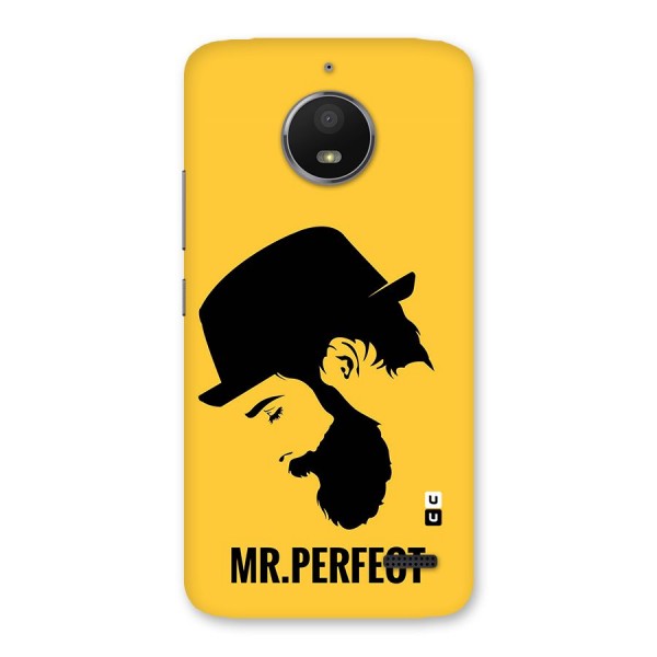 Mr Perfect Back Case for Moto E4