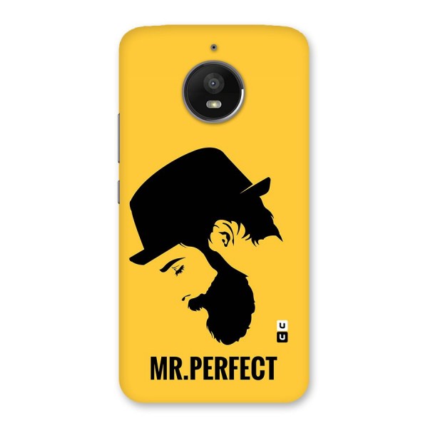 Mr Perfect Back Case for Moto E4 Plus