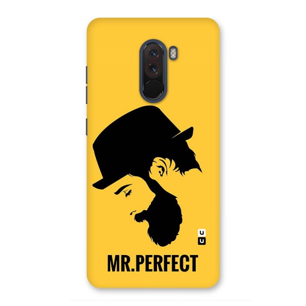 Mr Perfect Back Case for Poco F1