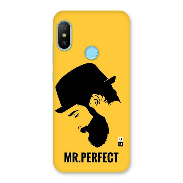 Mr Perfect Back Case for Redmi 6 Pro