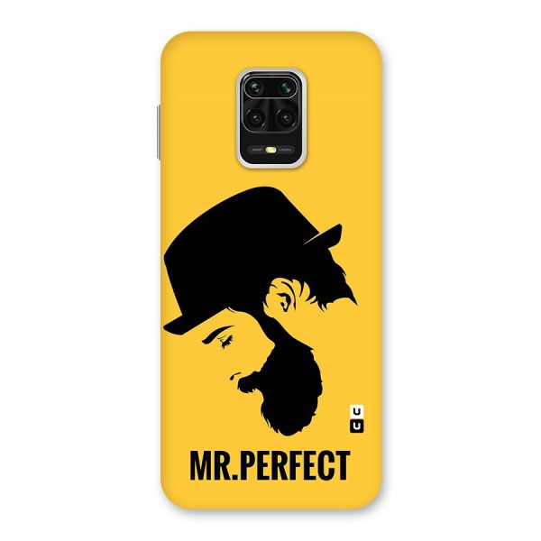 Mr Perfect Back Case for Redmi Note 9 Pro