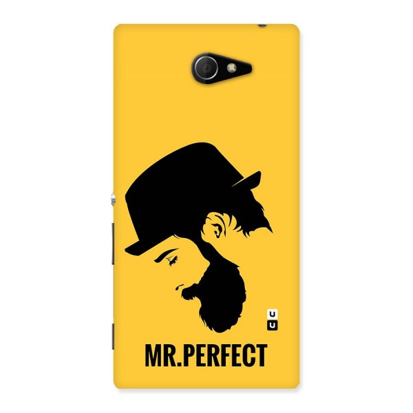 Mr Perfect Back Case for Sony Xperia M2