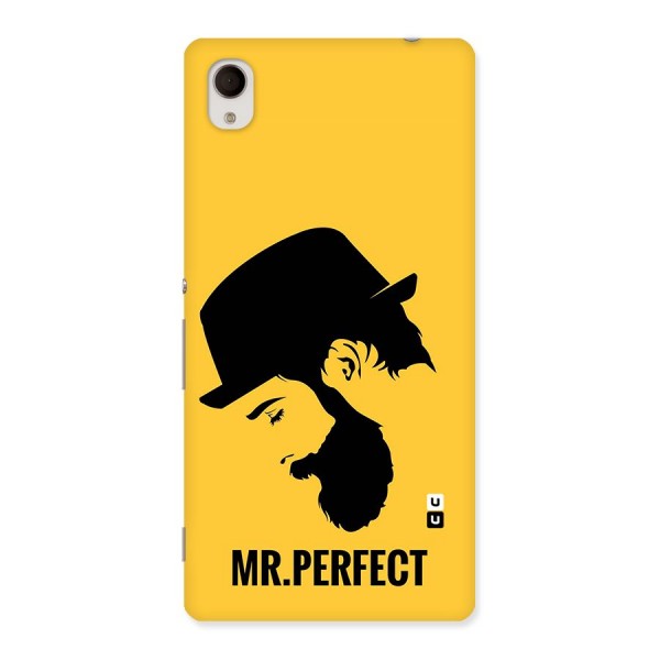 Mr Perfect Back Case for Sony Xperia M4