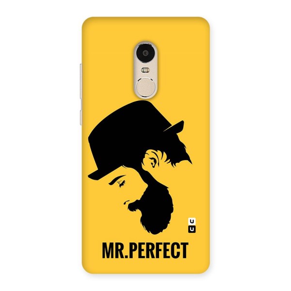 Mr Perfect Back Case for Xiaomi Redmi Note 4