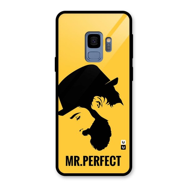 Mr Perfect Glass Back Case for Galaxy S9