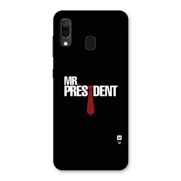 Mr President Back Case for Galaxy A20