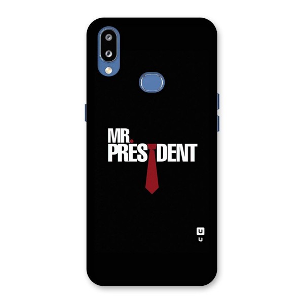 Mr President Back Case for Galaxy M01s