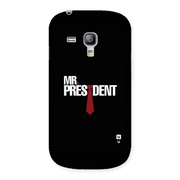 Mr President Back Case for Galaxy S3 Mini