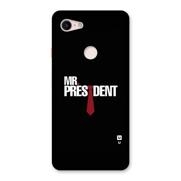 Mr President Back Case for Google Pixel 3 XL