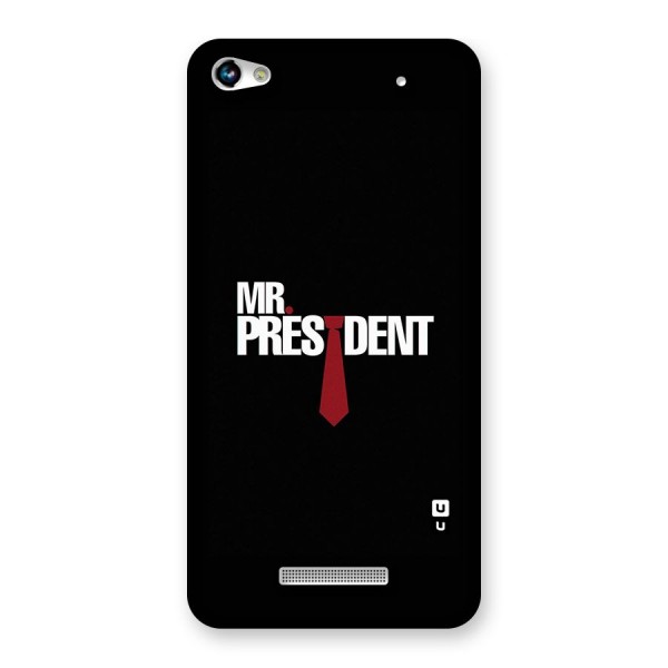 Mr President Back Case for Micromax Hue 2