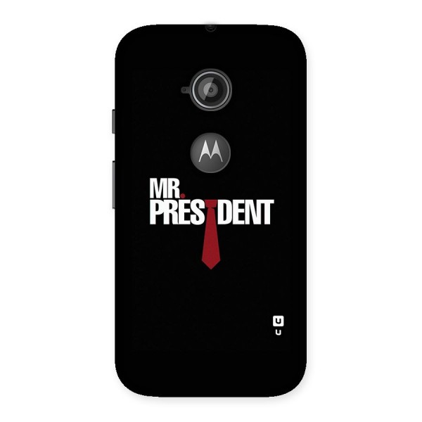 Mr President Back Case for Moto E 2nd Gen