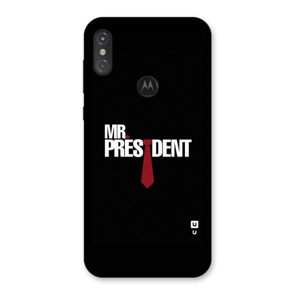 Mr President Back Case for Motorola One Power