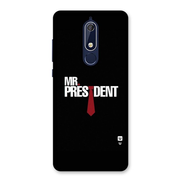 Mr President Back Case for Nokia 5.1