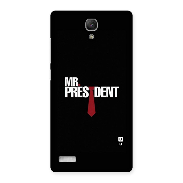 Mr President Back Case for Redmi Note