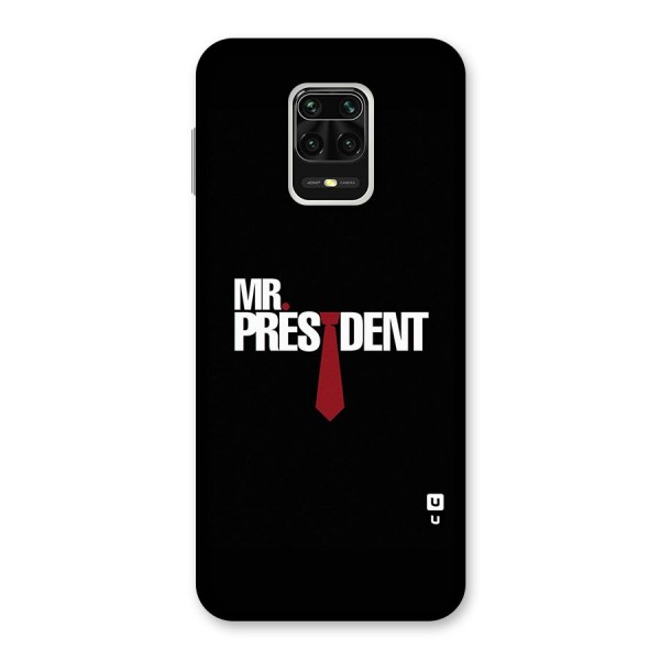 Mr President Back Case for Redmi Note 9 Pro