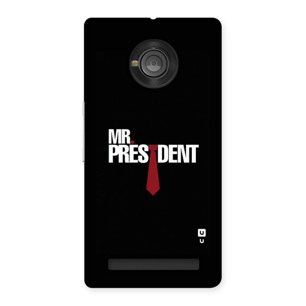 Mr President Back Case for Yu Yuphoria