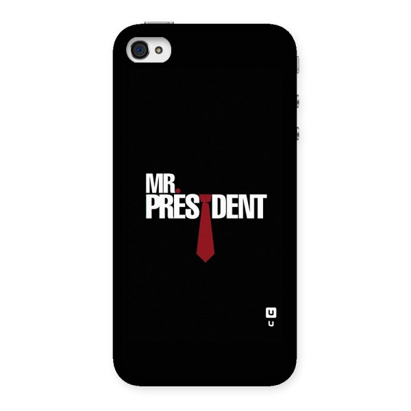 Mr President Back Case for iPhone 4 4s