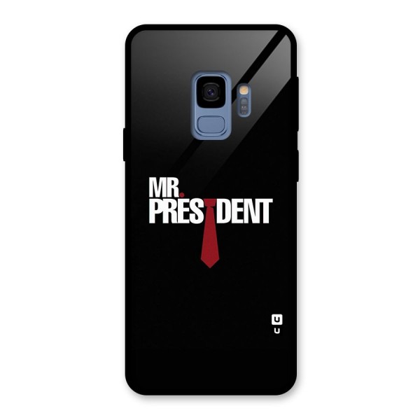 Mr President Glass Back Case for Galaxy S9