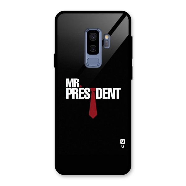 Mr President Glass Back Case for Galaxy S9 Plus