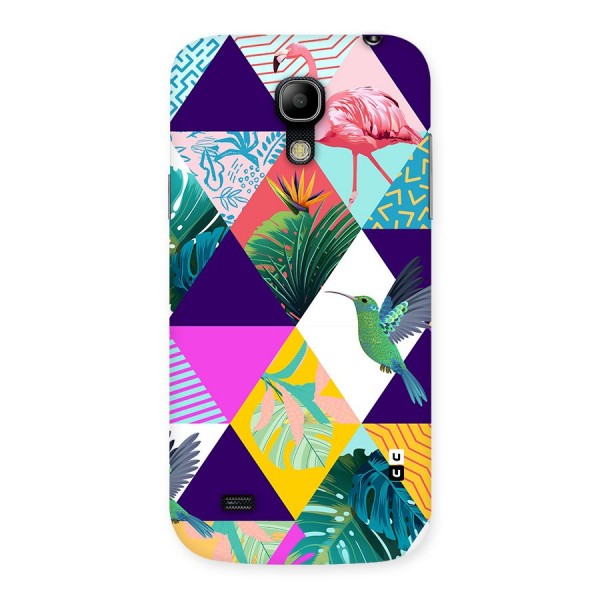 Multicolor Exotic Seamless Pattern Back Case for Galaxy S4 Mini
