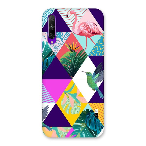 Multicolor Exotic Seamless Pattern Back Case for Honor 9X Pro