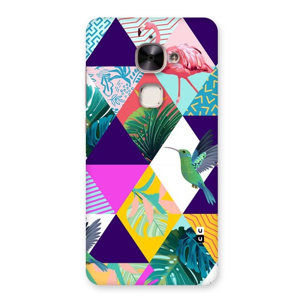 Multicolor Exotic Seamless Pattern Back Case for Le 2