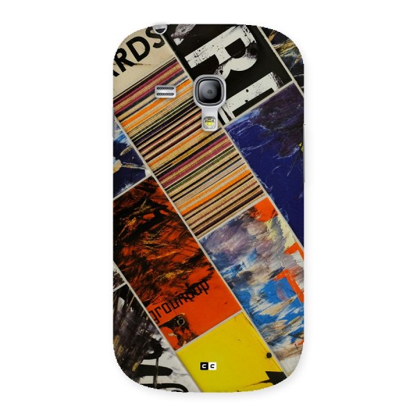 Multiple Textures Back Case for Galaxy S3 Mini