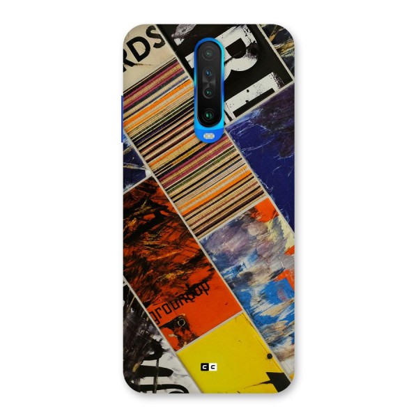 Multiple Textures Back Case for Poco X2