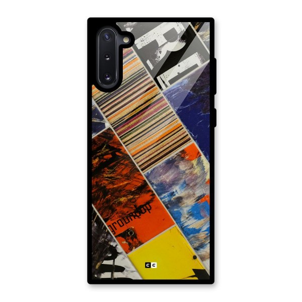 Multiple Textures Glass Back Case for Galaxy Note 10