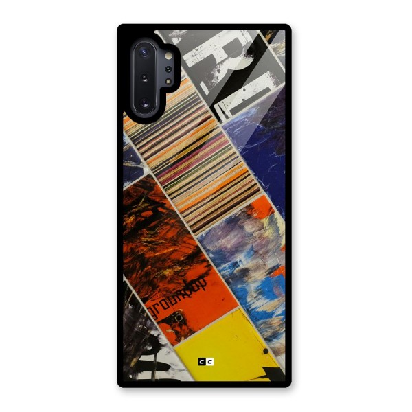 Multiple Textures Glass Back Case for Galaxy Note 10 Plus