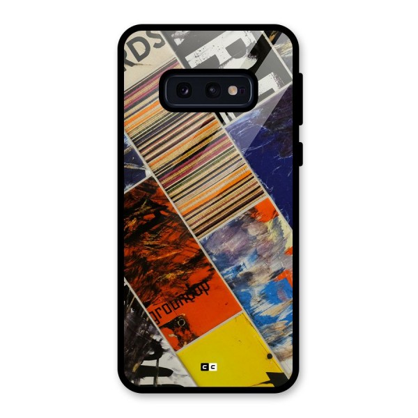 Multiple Textures Glass Back Case for Galaxy S10e