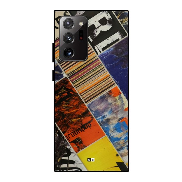 Multiple Textures Metal Back Case for Galaxy Note 20 Ultra