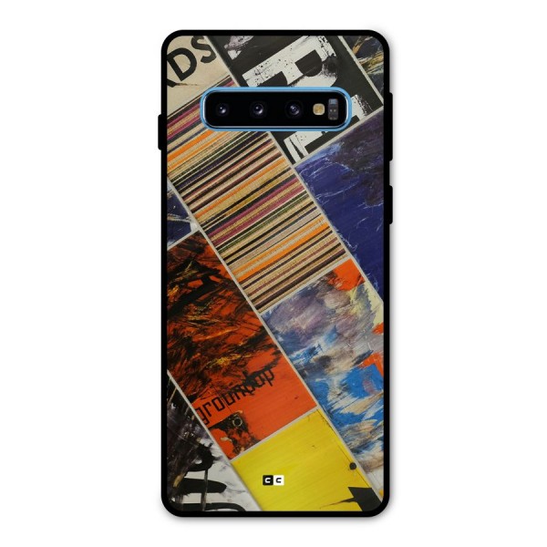 Multiple Textures Metal Back Case for Galaxy S10