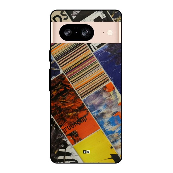 Multiple Textures Metal Back Case for Google Pixel 8