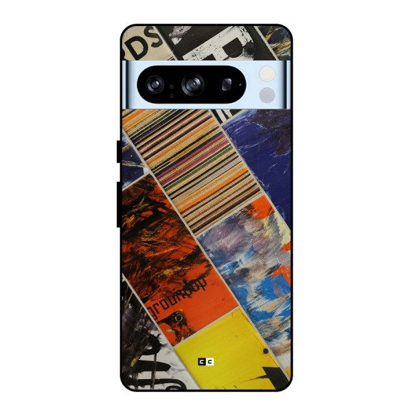 Multiple Textures Metal Back Case for Google Pixel 8 Pro