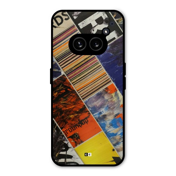 Multiple Textures Metal Back Case for Nothing Phone 2a