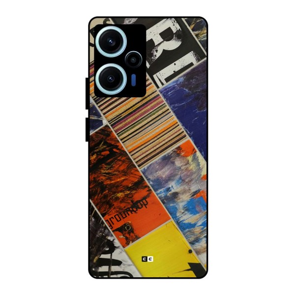 Multiple Textures Metal Back Case for Poco F5