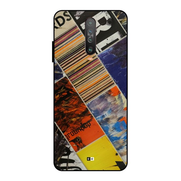 Multiple Textures Metal Back Case for Poco X2