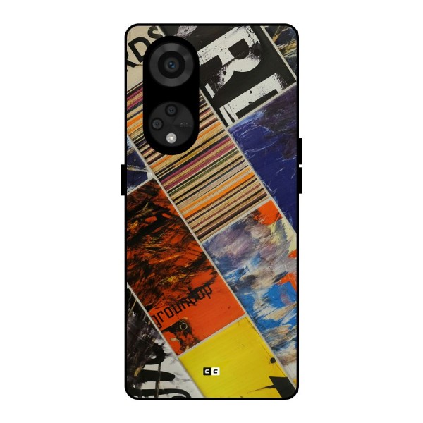 Multiple Textures Metal Back Case for Reno8 T 5G