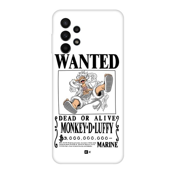 Munkey D Luffy Wanted  Back Case for Galaxy A23