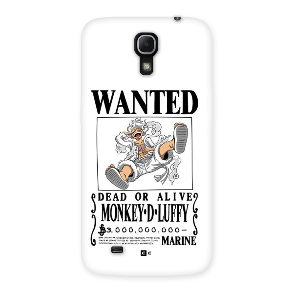 Munkey D Luffy Wanted  Back Case for Galaxy Mega 6.3