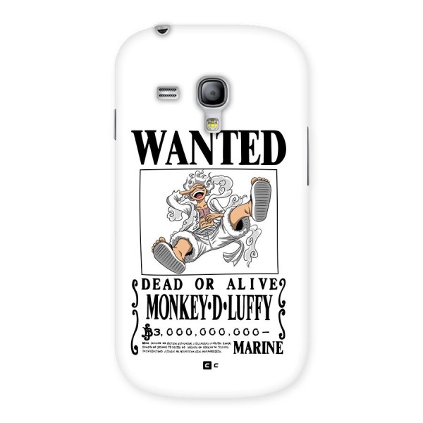 Munkey D Luffy Wanted  Back Case for Galaxy S3 Mini