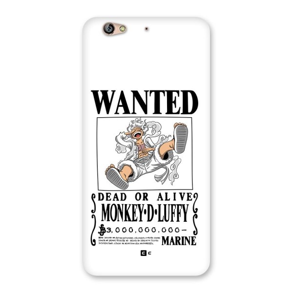 Munkey D Luffy Wanted  Back Case for Gionee S6