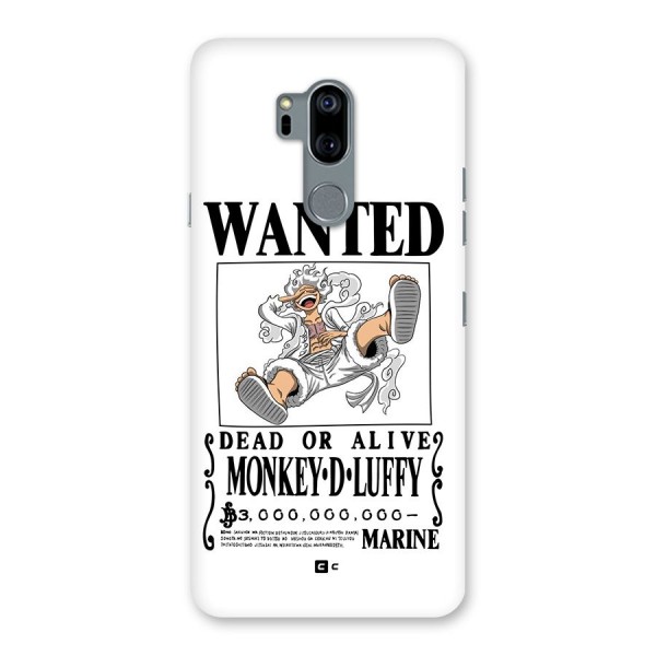 Munkey D Luffy Wanted  Back Case for LG G7