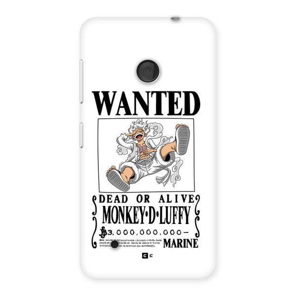 Munkey D Luffy Wanted  Back Case for Lumia 530