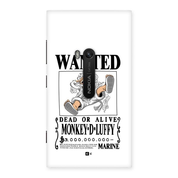 Munkey D Luffy Wanted  Back Case for Lumia 920