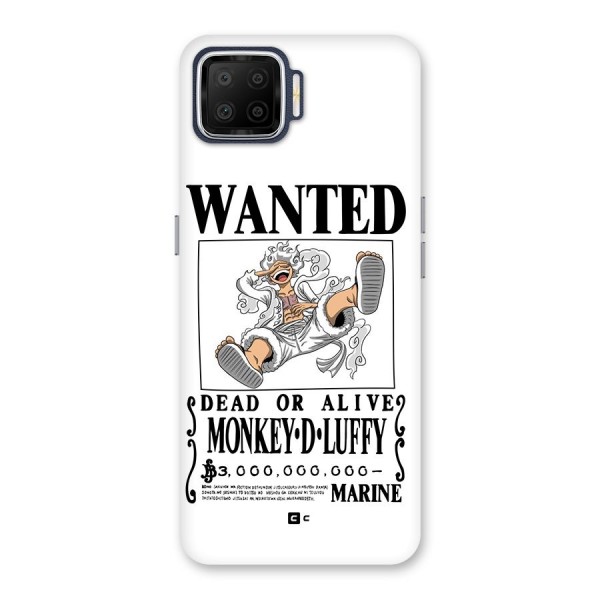 Munkey D Luffy Wanted  Back Case for Oppo F17