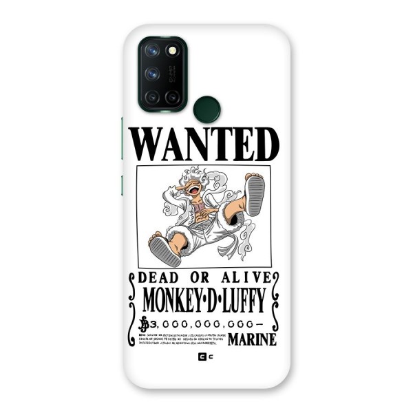 Munkey D Luffy Wanted  Back Case for Realme C17