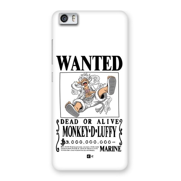 Munkey D Luffy Wanted  Back Case for Redmi Mi 5